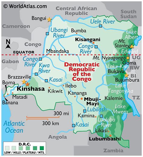 Largest cities in Congo .